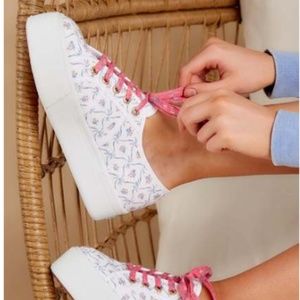 LoveShackFancy x Superga Sneakers size 9 (Excellent Condition)